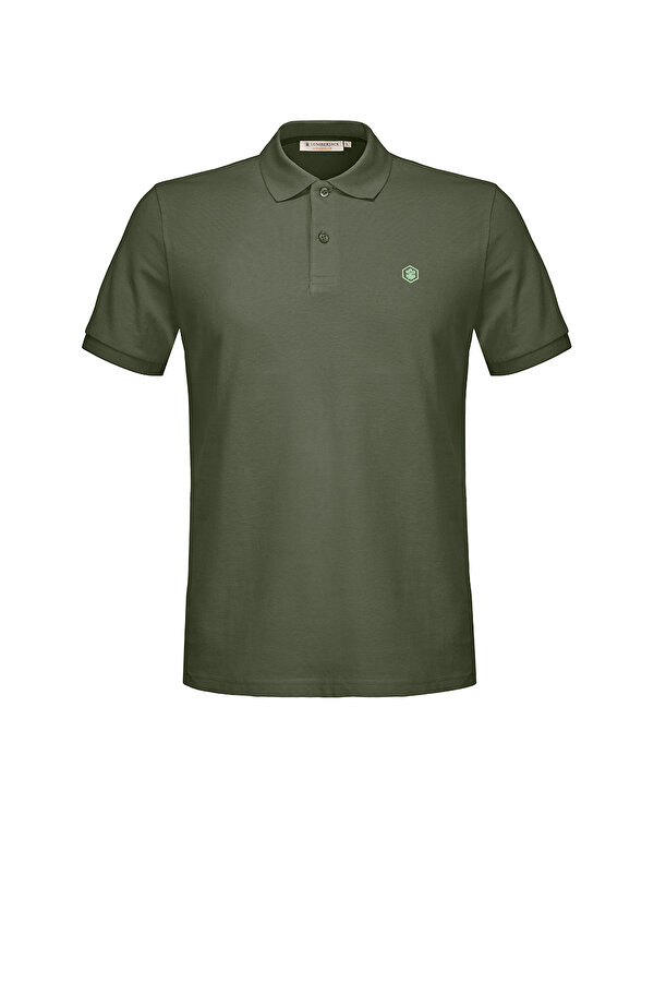 Lumberjack NEW POLO CLASSIC SS ARMY GREEN Man Short Sleeve T-Shirt
