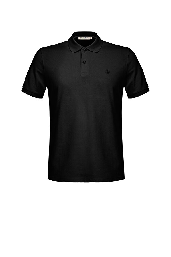 Lumberjack NEW POLO CLASSIC SS BLACK Man Short Sleeve T-Shirt