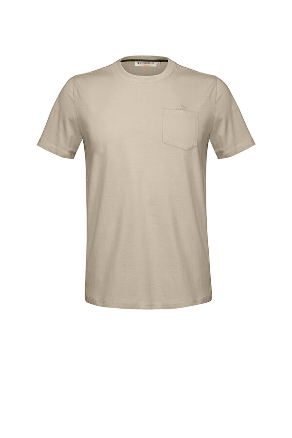 Lumberjack GRIFFITH POCKET T-SHIRT S CREPE Man Sleeve T-Sh