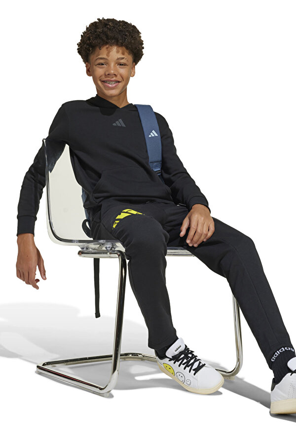 adidas J SMI PANT          BLACK Siyah Unisex Çocuk Eşofman Altı