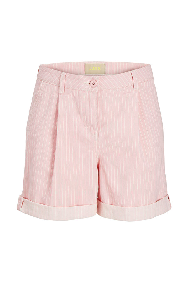 Jjxx JXMADDY RLX CTN MW SHORTS Pembe Kadın Uzun Kollu Gömlek