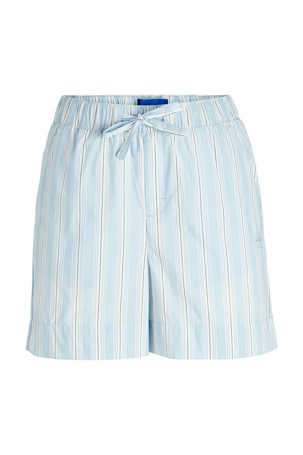 Jjxx JXAVA POPLIN HW SHORTS WV Mavi Kadın Şort