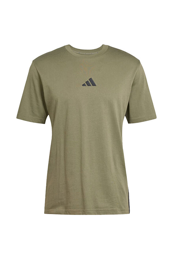 adidas Adidas M 3S Sj T Хаки Мужчина Футболка