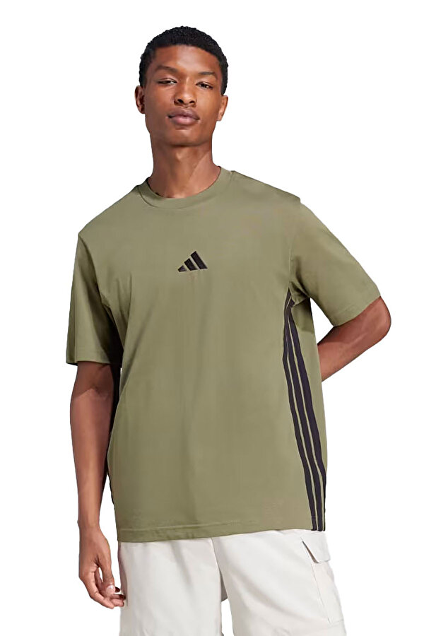 adidas Adidas M 3S Sj T Хаки Мужчина Футболка