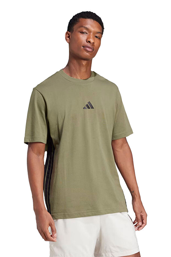 adidas Adidas M 3S Sj T Хаки Мужчина Футболка