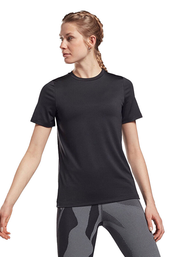 Reebok Wor Speedwick Tee Черный Женщина Футболка