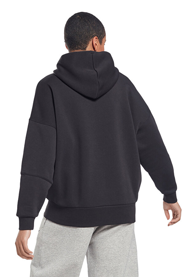 Reebok Lux Oversized Hoodie Черный Женщина Толстовка С Капюшоном