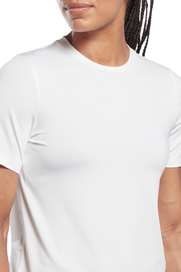 Reebok Wor Speedwick Tee Белый Женщина Футболка