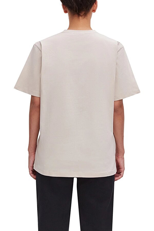 Lumberjack Tee Pd Box Logo Oversize Бежевый 004 Женщина Футболка