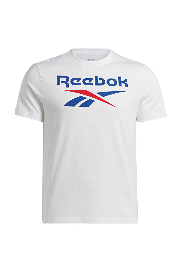 Reebok IDENTITY STACKED WHITE Man Sleeve T-Sh