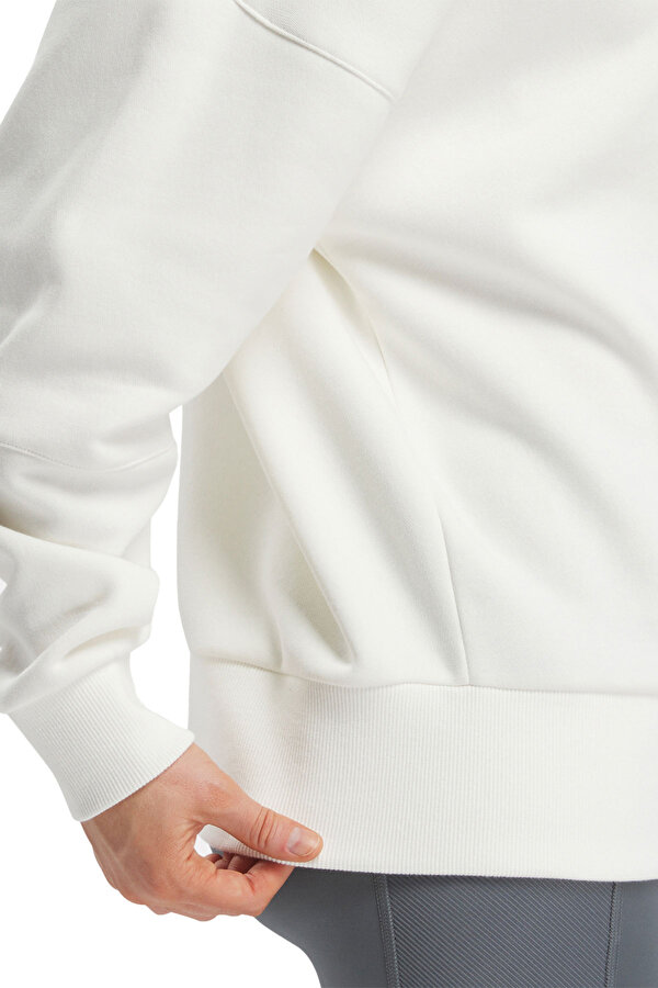 Reebok LUX OVERSIZED HOODIE ECRU Woman 449