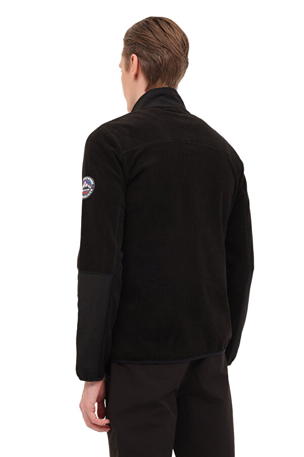 Lumberjack Ml Sems 7Huatfw24002M 4Pr Черный Мужчина Флис
