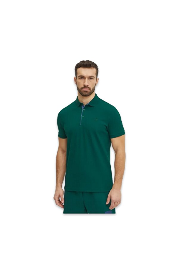 The North Face Nf0A8C1N M Premium Slim Polo Yeşil Erkek T-Shirt