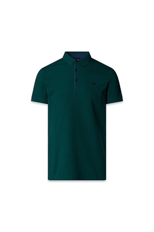 The North Face Nf0A8C1N M Premium Slim Polo Yeşil Erkek T-Shirt