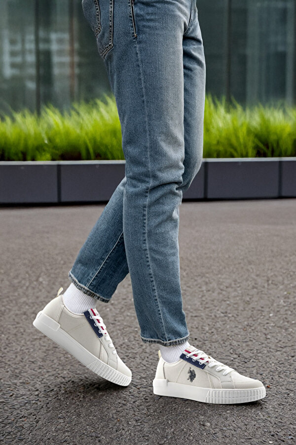 U.S. Polo Assn. DENVER 5FX Bej Erkek Sneaker