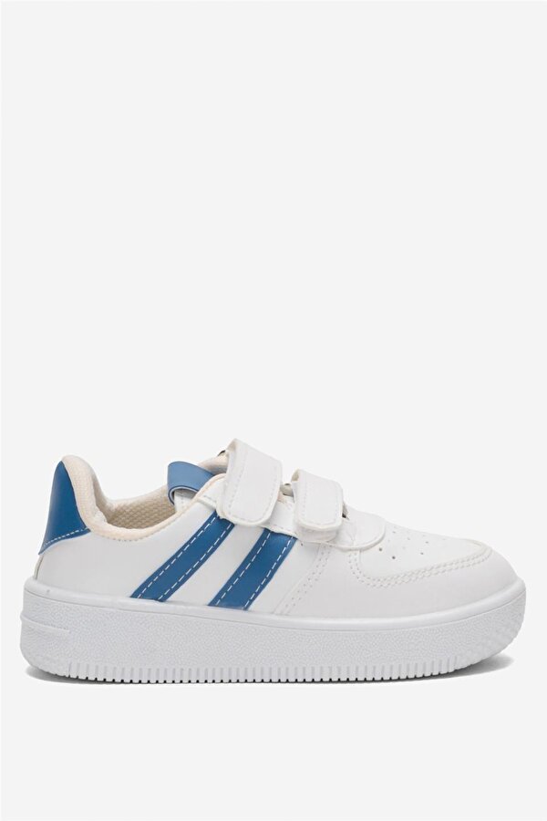 Liger Çocuk Sneaker Spor Ayakkabı BEYAZ-MAVİ