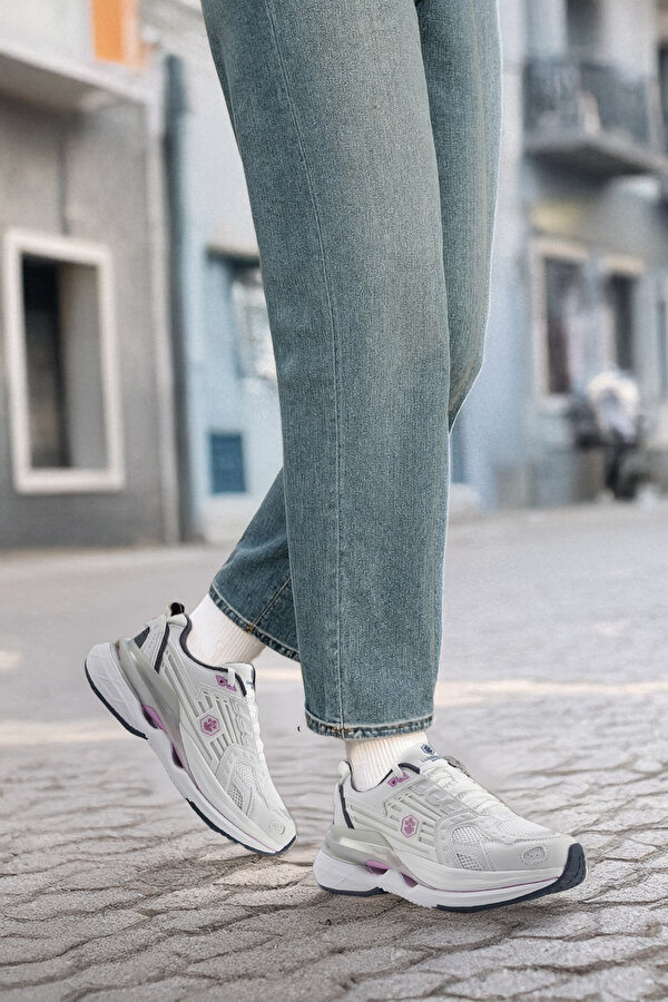 YUMMY 5FX Beyaz Kadın Sneaker - Görsel 3