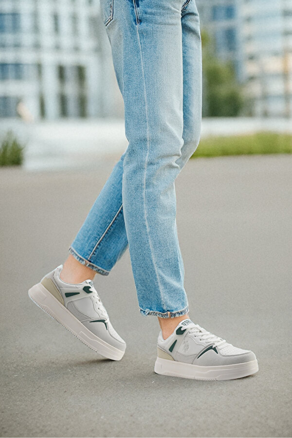 U.S. Polo Assn. LEAN 5FX Beyaz Erkek Sneaker