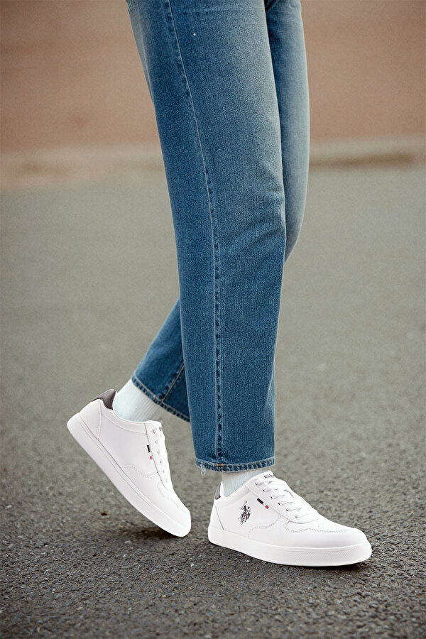 U.S. Polo Assn. THUNDER WMN 5FX Beyaz Kadın Sneaker