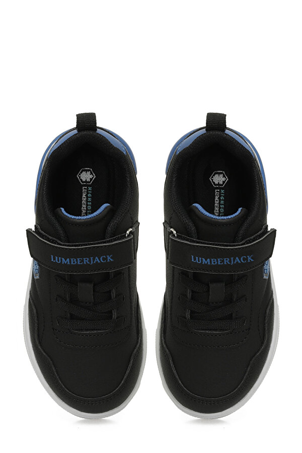 RICK JR 5PR Siyah Erkek Çocuk Sneaker - Görsel 5