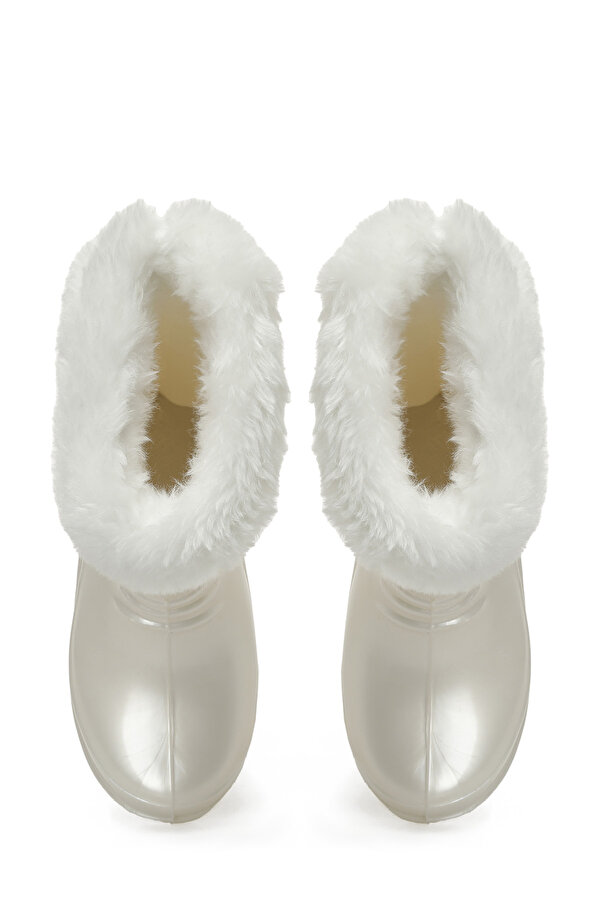 I Cool PERLA F 5PR INCI BEYAZI Kız Çocuk Yağmur Çizmesi