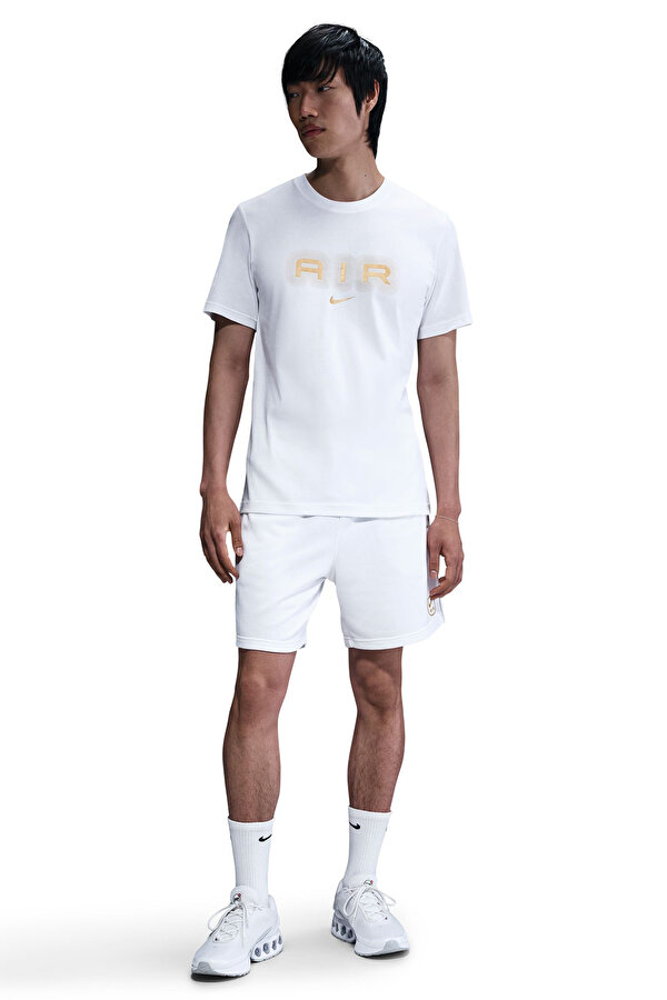Nike M NSW SW AIR GRAPHIC TEE Beyaz Erkek Kısa Kol T-Shirt