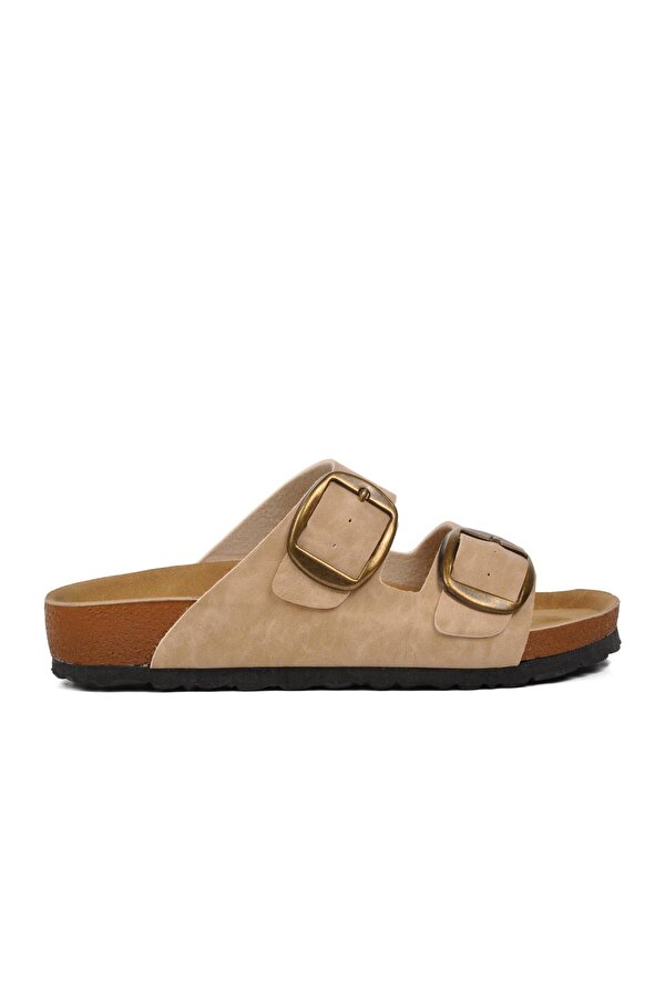 Pierre Cardin PC-6958 Z Bej Kadın Terlik