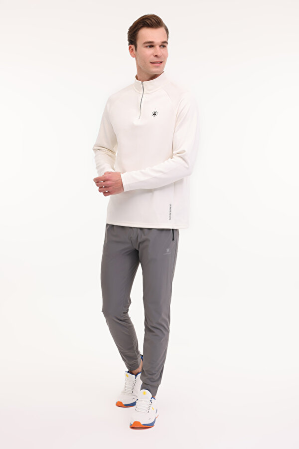 Lumberjack ML GANS 16ELG3034 4PR KIRIK BEYAZ Erkek Sweatshirt