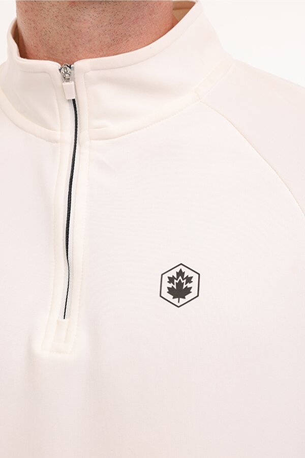 Lumberjack ML GANS 16ELG3034 4PR KIRIK BEYAZ Erkek Sweatshirt