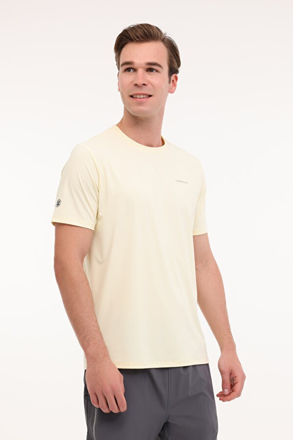 Lumberjack ML SEVE 11ELG1-09 5FX Sarı Erkek Kısa Kol T-Shirt