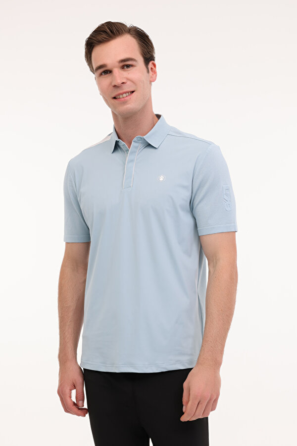 Lumberjack ML KEYS 12NS300 5FX AQUA Erkek Kısa Kol T-Shirt