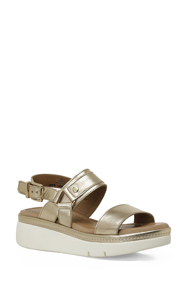 INCI LUNA 5FX Altın Kadın Düz Sandalet - Görsel 3