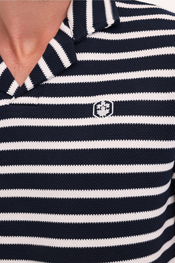 Lumberjack ML THEO 12HL102 5FX Beyaz Erkek Kısa Kol T-Shirt