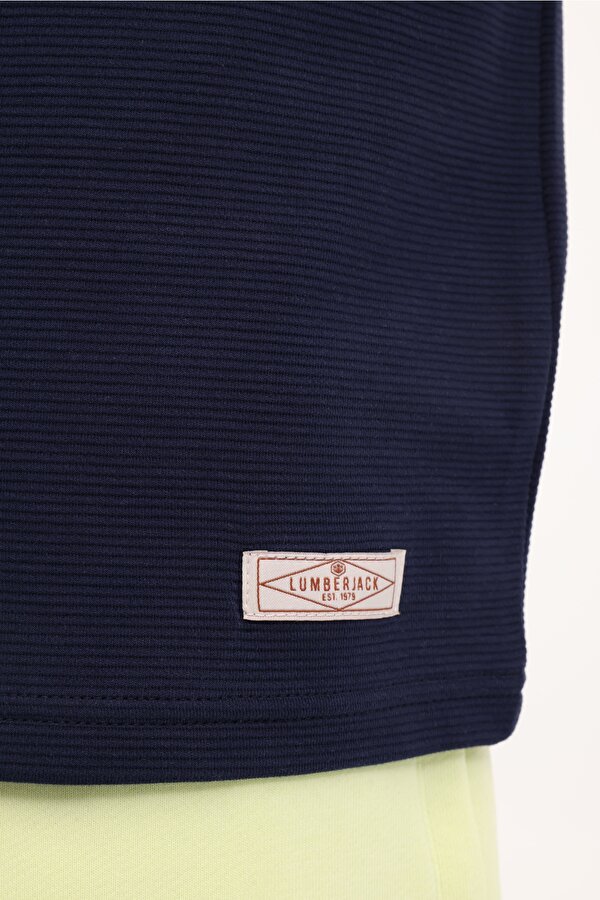 Lumberjack ML JASPER 11URB1064 5FX Mavi Erkek Kısa Kol T-Shirt