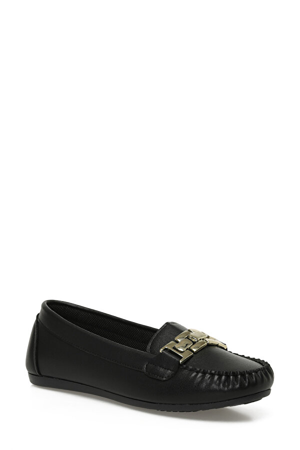 Butigo 24K-512 5PR Siyah Kadın Loafer