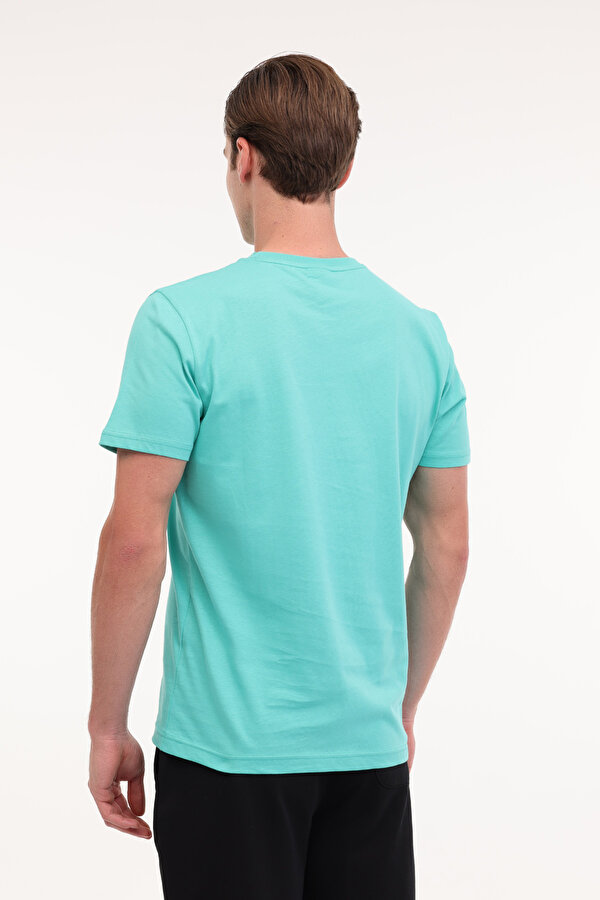 U.S. Polo Assn. GTS01IY025 Su Yeşili Erkek Kısa Kol T-Shirt