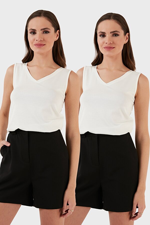 Lela Bayan Bluz 5864384S2 EKRU-EKRU