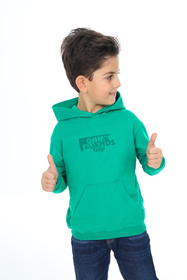 Toontoy Kids Toontoy Erkek Çocuk Baskılı Sweatshirt
