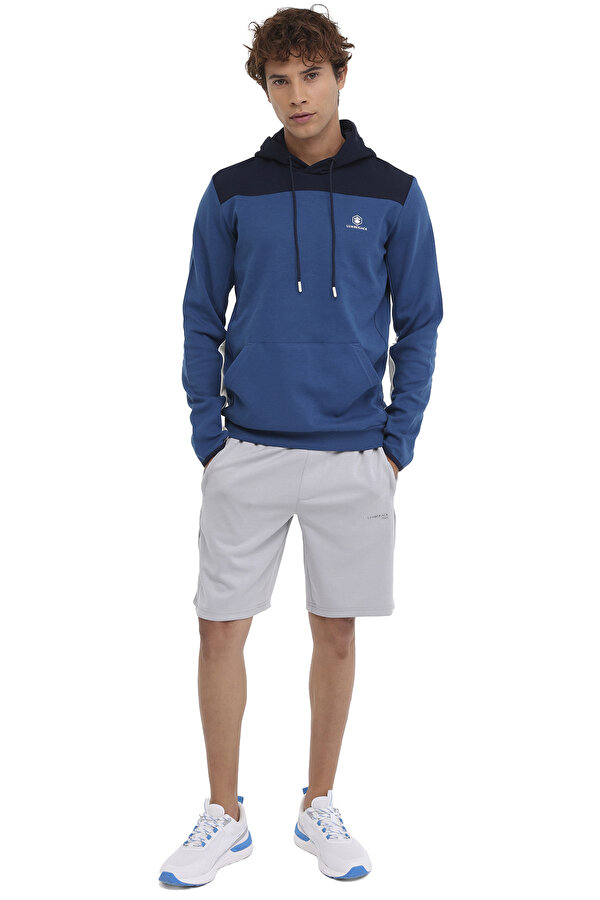 Lumberjack M-Cg505 Denver Hoodie 2Pr Голубой 008 Мужчина Толстовка С Капюшоном