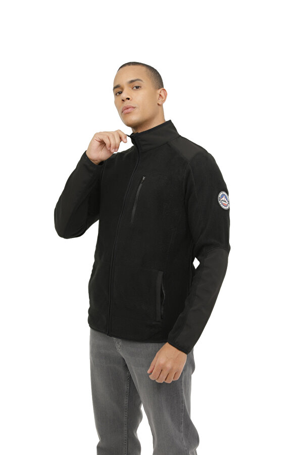 Lumberjack M-Ck26 Alwar Polar 2Pr Черный Мужчина Флис