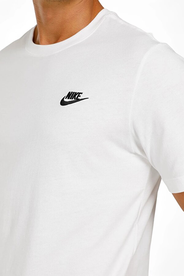 Nike M Nsw Club Tee Белый Мужчина Футболка