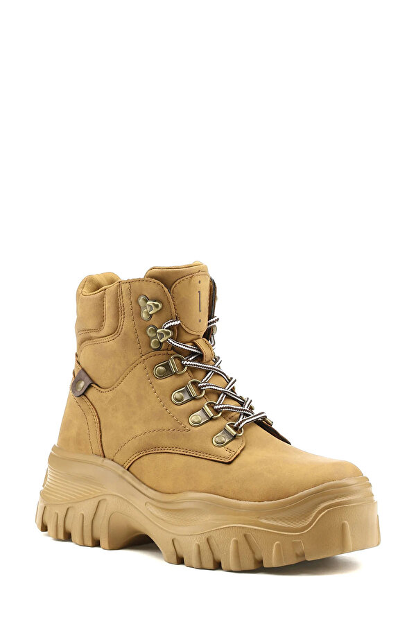 İNCİ Inci Lamego.s.z 1Pr Tan Woman Fashion Sneaker Boots