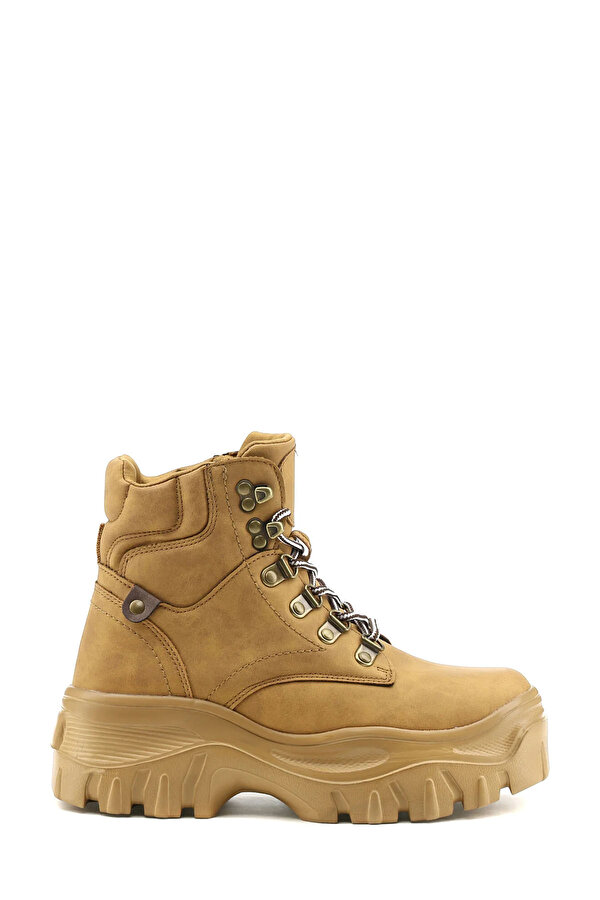 İNCİ Inci Lamego.s.z 1Pr Tan Woman Fashion Sneaker Boots