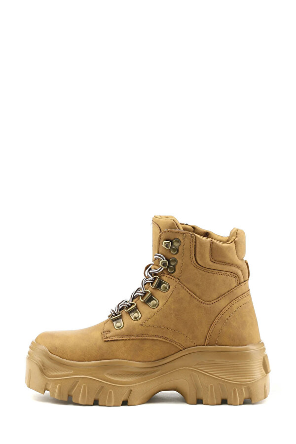 İNCİ Inci Lamego.s.z 1Pr Tan Woman Fashion Sneaker Boots
