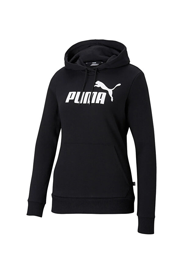 Puma ESS LOGO HOODIE TR BLACK Woman 060
