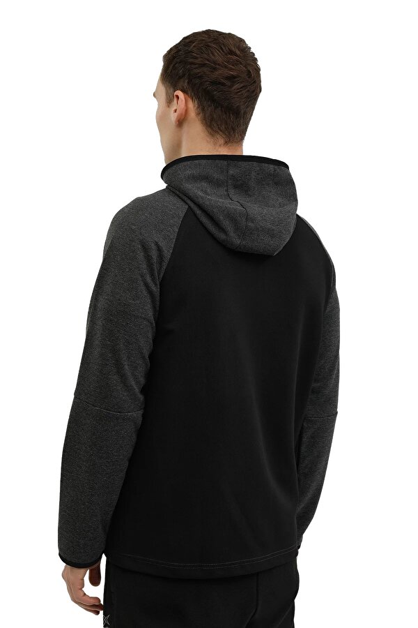 Kinetix M-Alfie Full Zip Hoodie 2 Серый 012 Мужчина Толстовка На Молнии