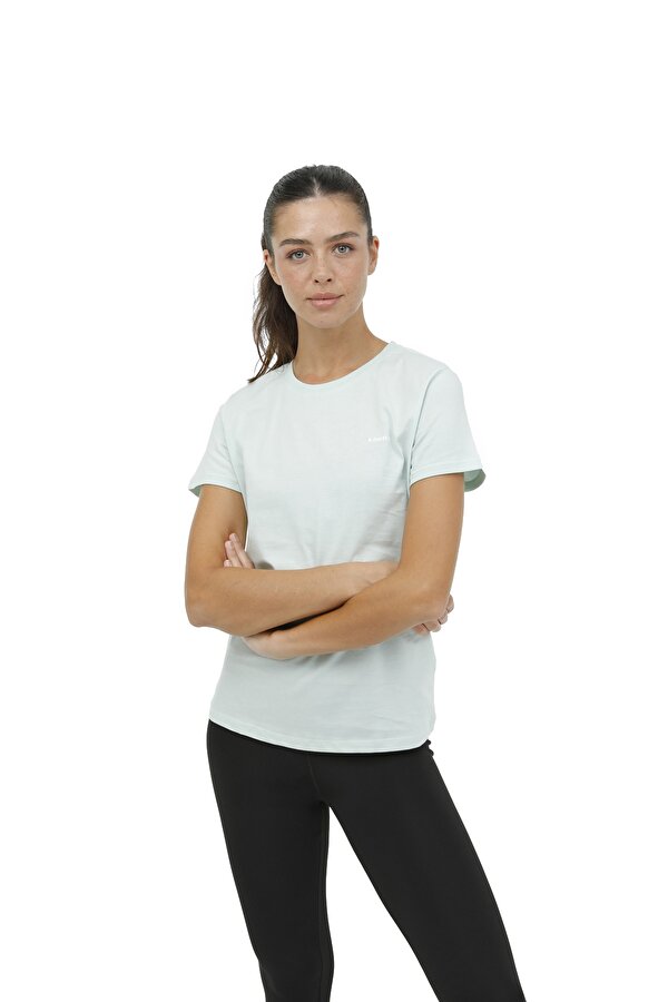 Kinetix W-SN226 BASIC C NECK T-SH L MINT Woman 054