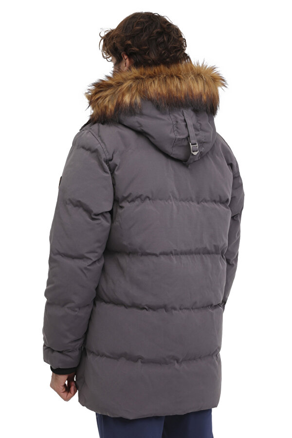 Lumberjack M-Aidan Coat 2Pr Серый 012 Мужчина Длинная Куртка