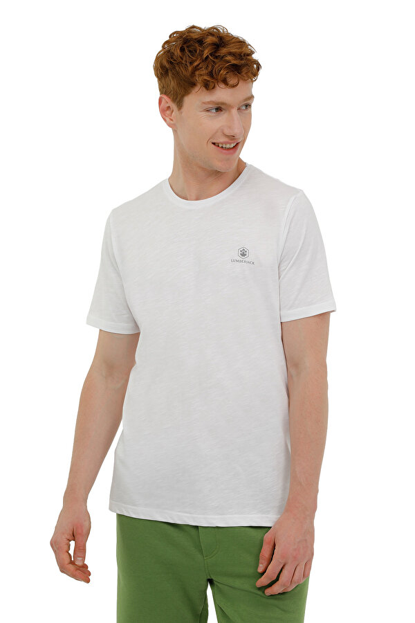 Lumberjack M-SB200 FLAM C T-SH 3FX WHITE Man 054
