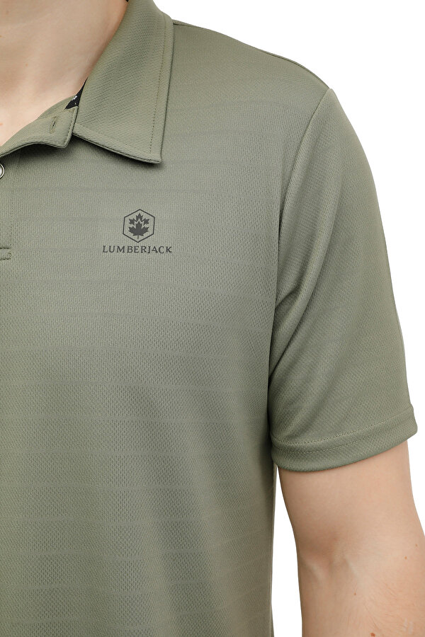 Lumberjack M-CT461 SHERMAN T-SH 3FX KHAKI Man 125
